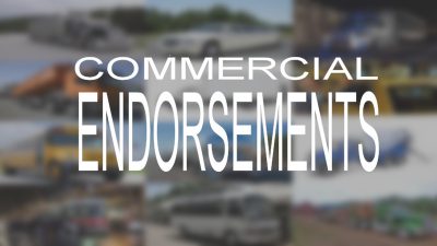 COMMERCIAL ENDORSEMENTS